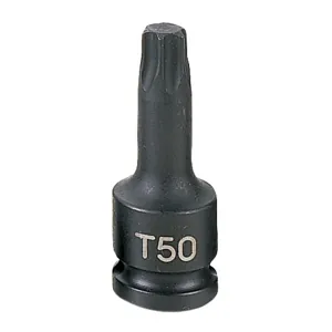 Grey Pneumatic 3/8" Drive x T50 Internal Star Impact Driver