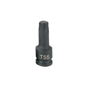 Grey Pneumatic 3/8" Drive x T55 Internal Star Impact Driver