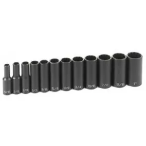 Grey Pneumatic 3/8" Drive 12 Piece Deep Set - 12 Point