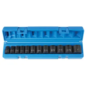 Grey Pneumatic 3/8" Drive 12 Piece Standard Length Set - 12 Point