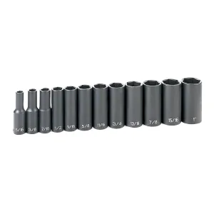 Grey Pneumatic 3/8" Drive 12 Piece Deep Set
