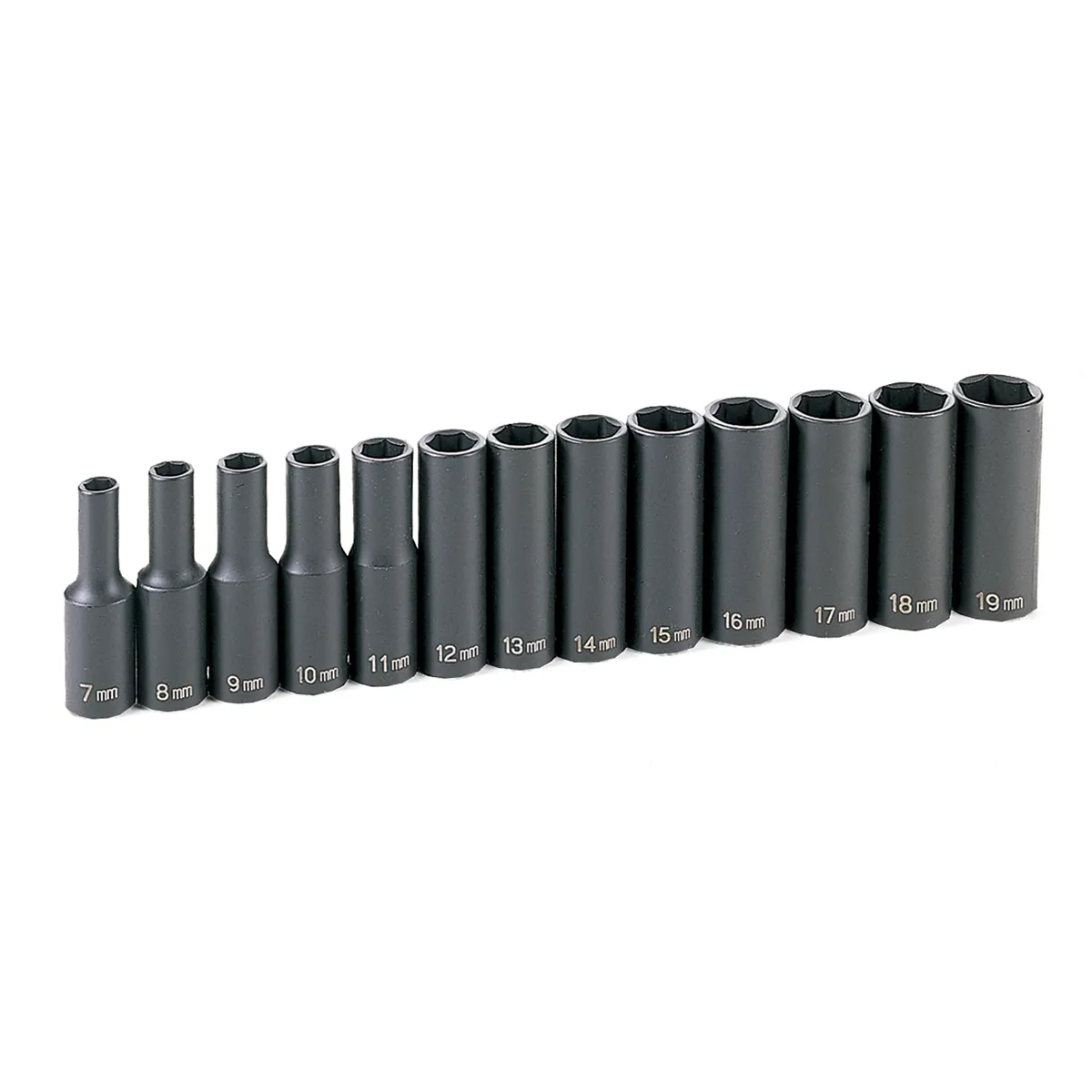 Grey Pneumatic 3/8" Drive 13 Piece Deep Metric Set