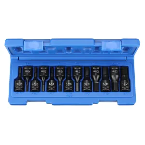 Grey Pneumatic 3/8" Drive 13 Piece Combo Hex Driver SAE/Metric Set