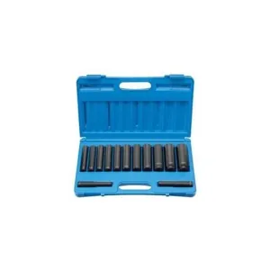 Grey Pneumatic 1/2" Drive 13 Piece Extra-Deep Set