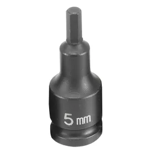 Grey Pneumatic 3/8" Drive x 5mm Hex Driver
