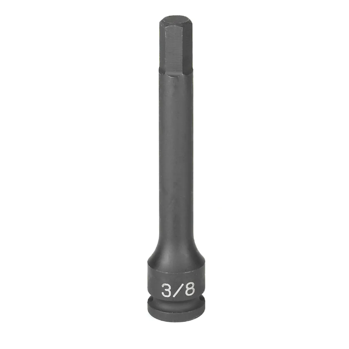 Grey Pneumatic 3/8" Drive x 7/32" Hex Driver 4" Length
