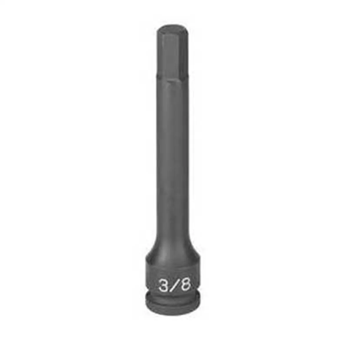 Grey Pneumatic 3/8" Drive x 12mm Hex Driver 4" Length