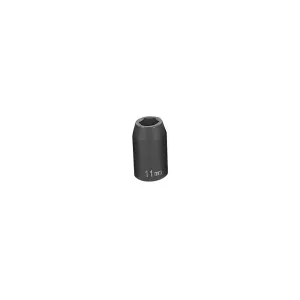 Grey Pneumatic 1/2" Drive x 11mm Standard Socket