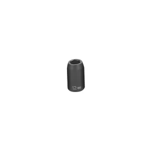 Grey Pneumatic 1/2" Drive x 12mm Standard Socket
