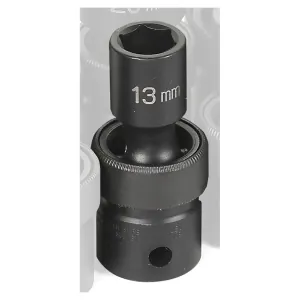 Grey Pneumatic 1/2" Drive x 13mm Standard Universal Socket