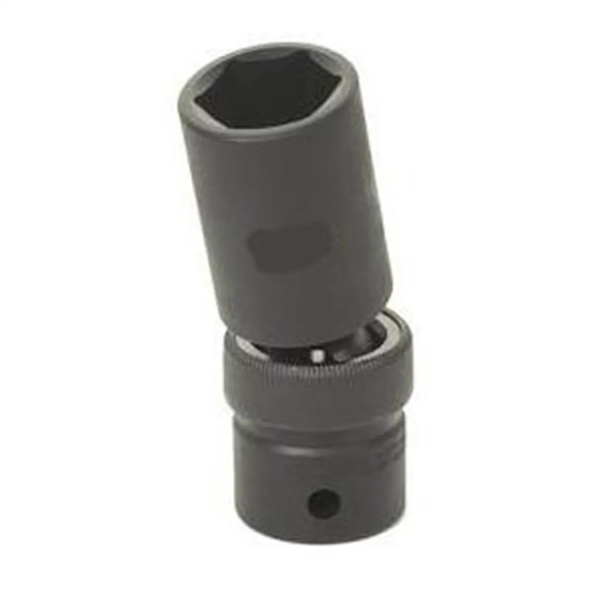 Grey Pneumatic 1/2" Drive x 15mm Deep Universal Socket 6 Point - Black