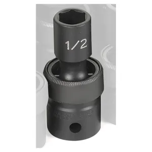 Grey Pneumatic 1/2" Drive x 1/2" Standard Universal Socket