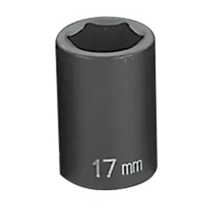 Grey Pneumatic 1/2" Drive x 17mm Standard Socket