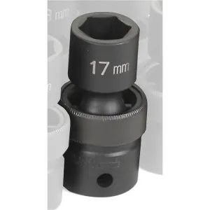Grey Pneumatic 1/2" Drive x 17mm Standard Universal Socket