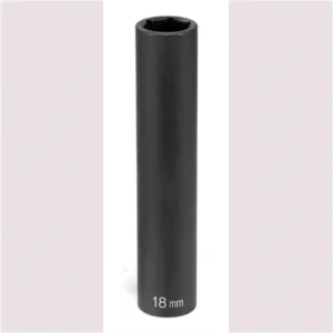Grey Pneumatic 1/2" Drive x 18mm Extra-Deep Socket