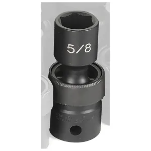 Grey Pneumatic 1/2" Drive x 5/8" Standard Universal Socket