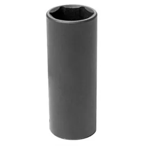 Grey Pneumatic 1/2" Drive x 22mm Extra-Thin Wall Deep Socket