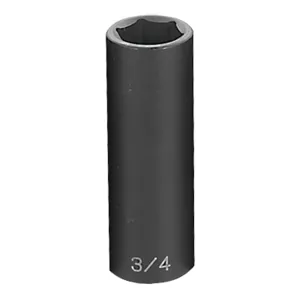 Grey Pneumatic 1/2" Drive x 3/4" Deep Socket