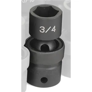 Grey Pneumatic 1/2" Drive x 3/4" Standard Universal Socket