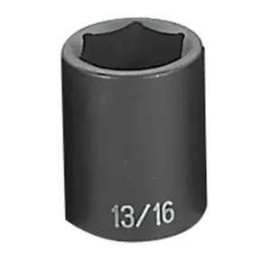 Grey Pneumatic 1/2" Drive x 13/16" Standard Socket