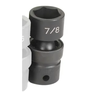 Grey Pneumatic 1/2" Drive x 7/8" Standard Universal Socket