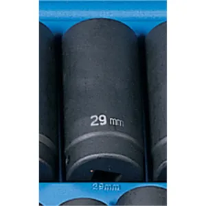 Grey Pneumatic 1/2" Drive x 29mm Deep Socket