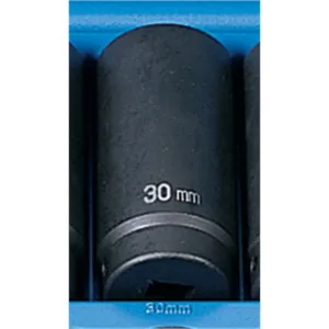 Grey Pneumatic 1/2" Drive x 30mm Deep Socket