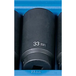 Grey Pneumatic 1/2" Drive x 33mm Deep Socket