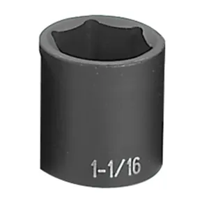 Grey Pneumatic 1/2" Drive x 1-1/16" Standard Socket