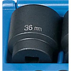 Grey Pneumatic 1/2" Drive x 36mm Standard Socket
