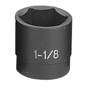 Grey Pneumatic 1/2" Drive x 1-1/8" Standard Socket