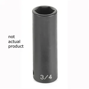 Grey Pneumatic 1/2" Drive x 2-1/8" Deep Socket