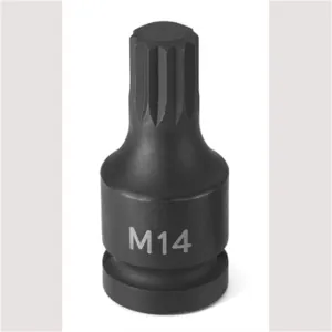 Grey Pneumatic 1/2" Drive x M14 Triple Square Driver