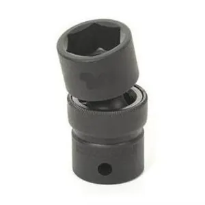 Grey Pneumatic 1/2" Drive x 1/2" Standard Universal- 12 Point Socket