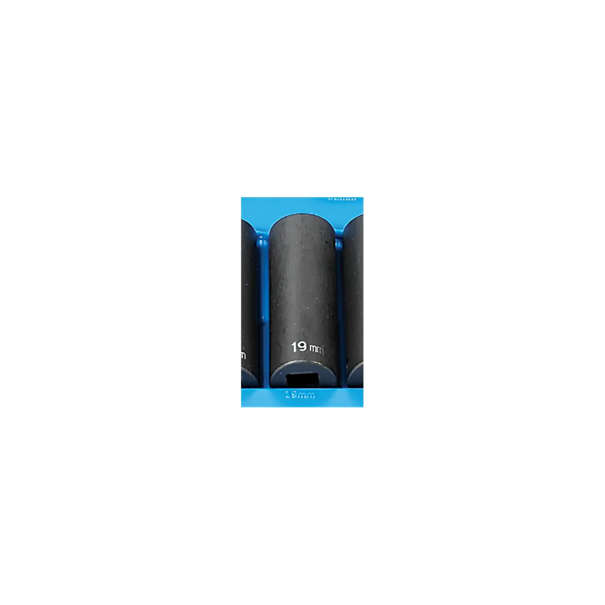 Grey Pneumatic 1/2" Drive x 19mm Deep - 12 Point Socket