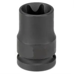 Grey Pneumatic 1/2" Drive x E20 External Star Impact Socket