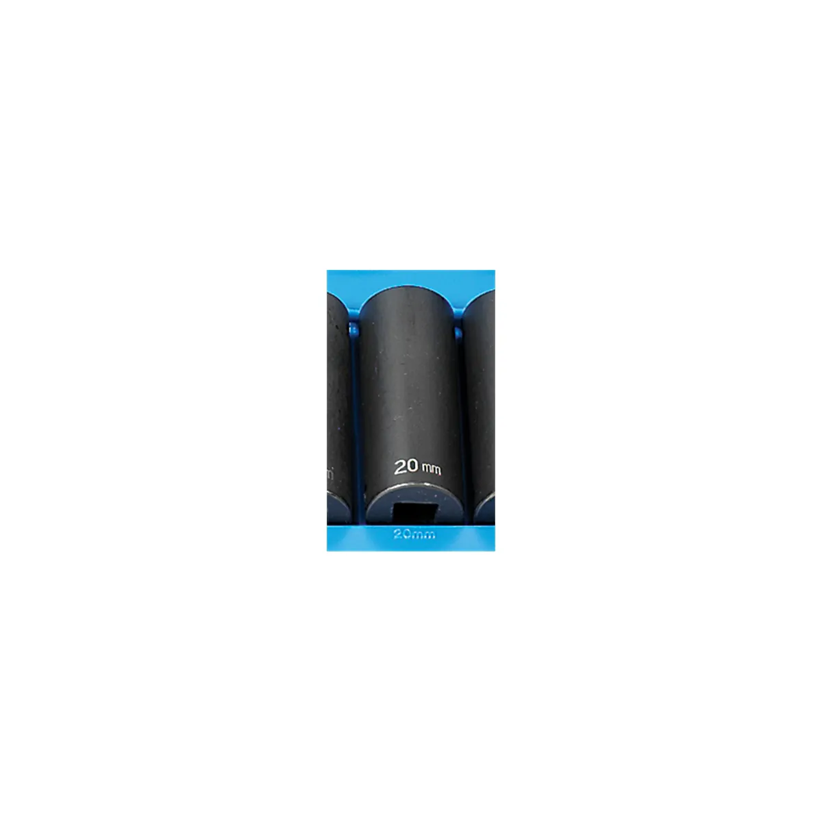 Grey Pneumatic 1/2" Drive x 20mm Deep - 12 Point Socket