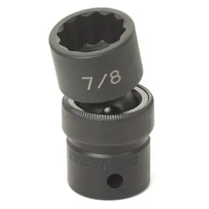 Grey Pneumatic 1/2" Drive x 5/8" Standard Universal- 12 Point Socket