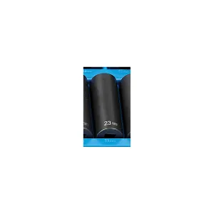 Grey Pneumatic 1/2" Drive x 23mm Deep - 12 Point Socket