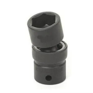 Grey Pneumatic 1/2" Drive x 3/4" Standard Universal- 12 Point Socket - Black