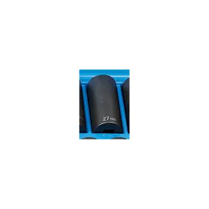 Grey Pneumatic 1/2" Drive x 27mm Deep - 12 Point Socket