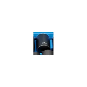 Grey Pneumatic 1/2" Drive x 27mm Standard - 12 Point Socket