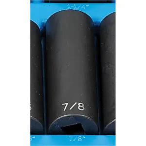 Grey Pneumatic 1/2" Drive x 7/8" Deep - 12 Point Socket