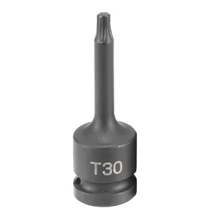 Grey Pneumatic 1/2" Drive x T30 Internal Star Impact Driver
