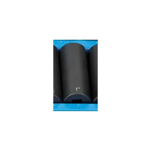 Grey Pneumatic 1/2" Drive x 1" Deep - 12 Point Socket