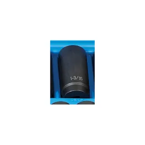 Grey Pneumatic 1/2" Drive x 1-3/16" Deep - 12 Point Socket