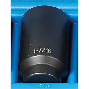 Grey Pneumatic 1/2" Drive x 1-7/16" Deep - 12 Point Socket