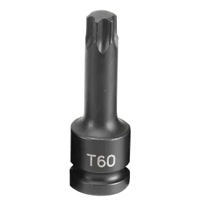 Grey Pneumatic 1/2" Drive x T60 Internal Star Impact Driver