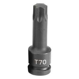 Grey Pneumatic 1/2" Drive x T70 Internal Star Impact Driver