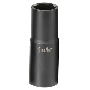 Grey Pneumatic 1/2" Drive x 19mm & 21mm Extra-Thin Wall Flip Socket